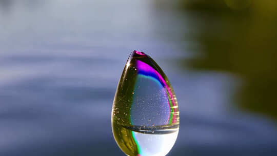 一滴水唯美意向素材