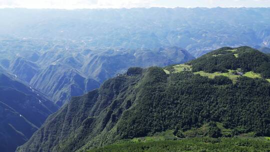 【合集】重庆奉节山水群山自然风光航拍