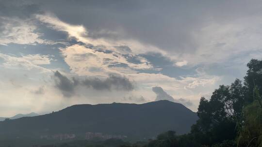 小山村风景4K实拍视频