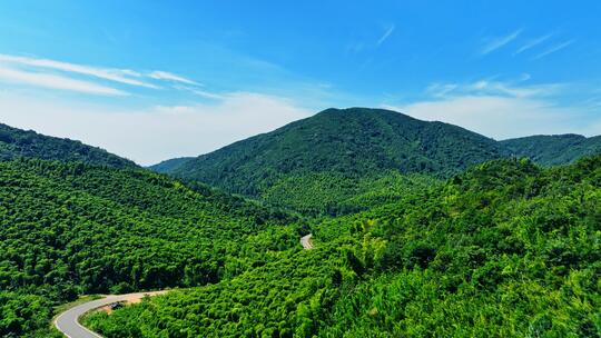 山路空境盘山路视频素材模板下载