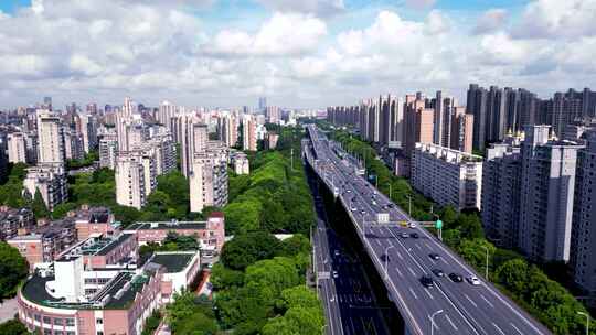 上海杨浦区高架桥