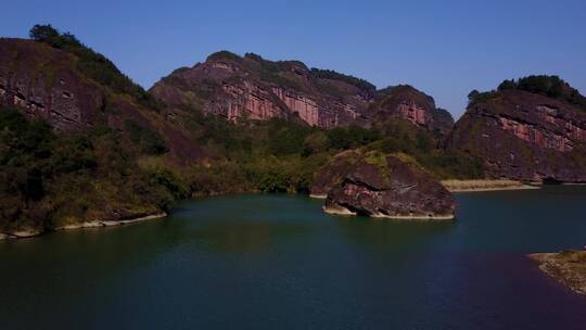 龙虎山航拍风景