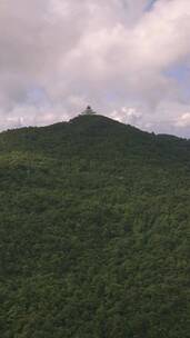 旅游景区湖南张家界天门山云梦台竖屏