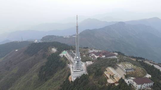 航拍南岳衡山5A景区