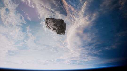 4K-陨石撞向地球