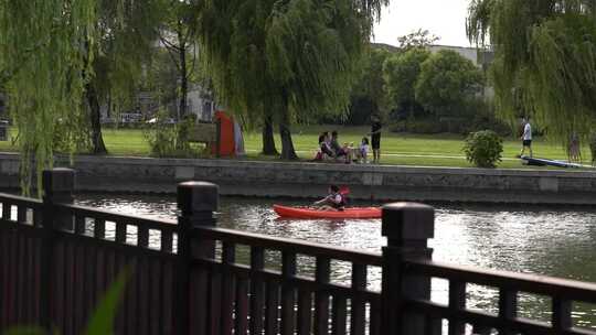 小桥 小桥流水 古镇 河流 上海 古建筑