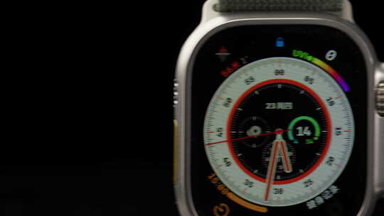 Apple watch ultra 正面特写
