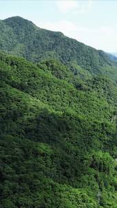 航拍大自然连绵起伏山峰 (2)