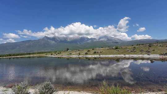 丽江玉龙雪山风光