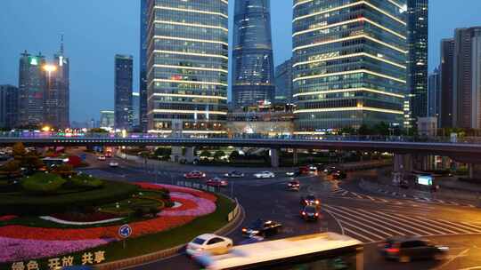上海东方明珠环路交通