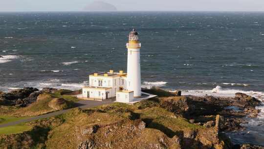 Turnberry，灯塔，海，海洋