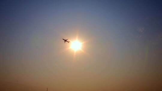 【4k】飞机在空中飞