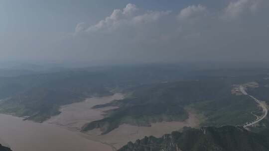 河南济源黄河三峡风景区视频