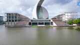 上海市临港新城中国航海博物馆高清在线视频素材下载
