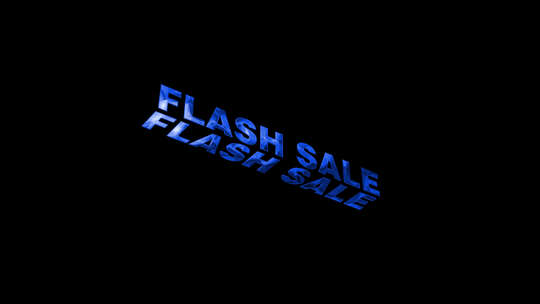 Flash Sale文字动画