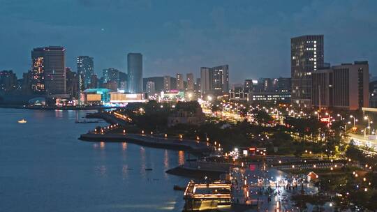 青岛西海岸新区夜景