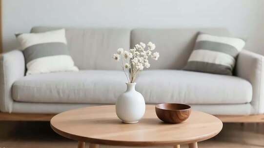 室内沙发茶几装饰摆件