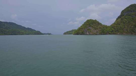 兰卡威海域海洋海岛风光