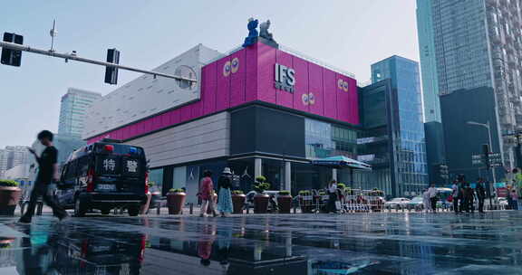 长沙IFS国金中心街景延时