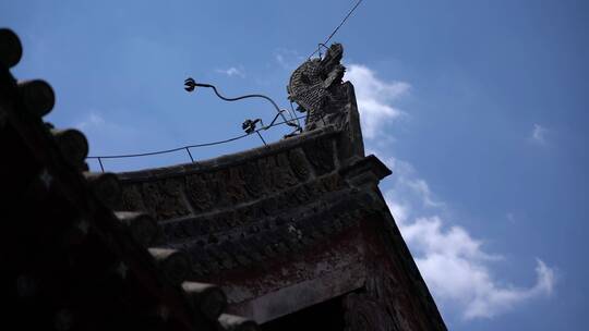 洛阳古城古建筑宗教文化艺术光影遗址实拍