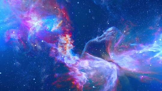 星云粒子深邃幻想大气震撼背景