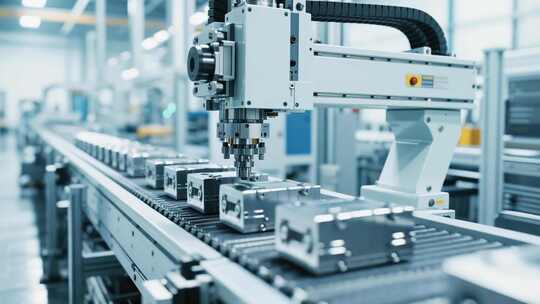 工厂自动化生产线机械臂