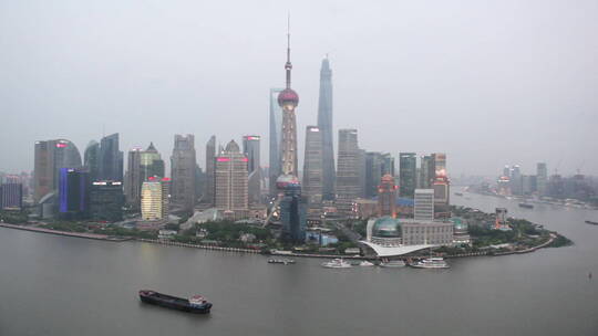 中国上海的高楼大厦