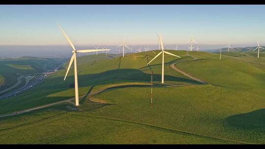 空中飞行可再生能源风电场