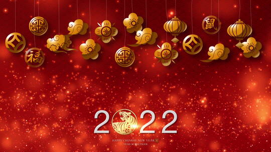 2022虎年春节的背景