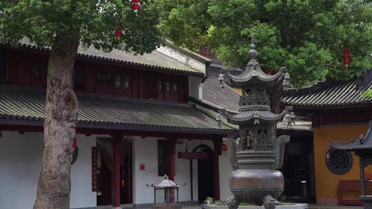 杭州飞来峰三天竺法镜寺建筑