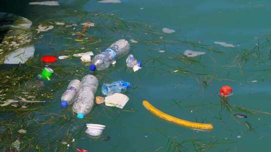 湖面长江生态废水排放海洋垃圾环境污染