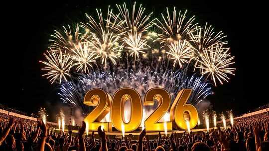 2026元旦跨年烟花表演