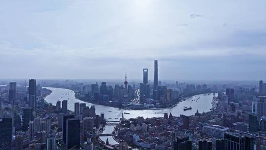 上海天际线航拍
