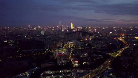 2022广州天河燕塘珠江新城夜景