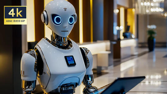 新质生产力之服务机器人动态展示