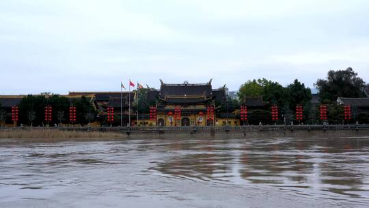 浙江温州江心屿江心寺