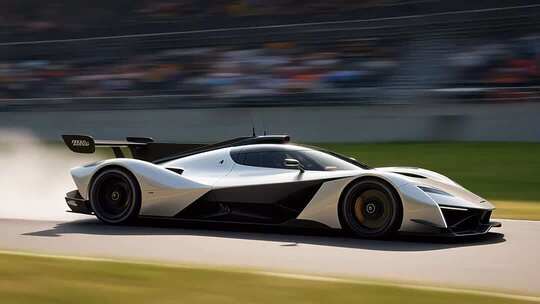 赛道上飞驰的超跑