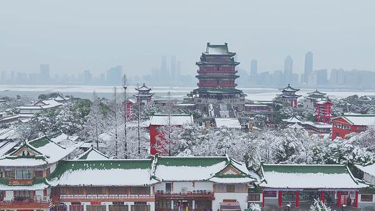 南昌滕王阁雪景12