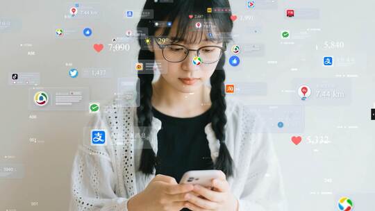 科技生活数字生活互联网科技城市数据时代