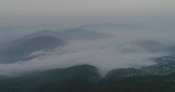 福建 莆田 荔城区 九华山 云海 日出