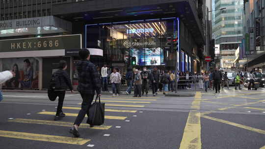 香港中环街景