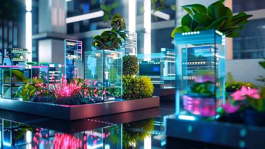 数字化植物温室栽培技术 杂交育种与转基因