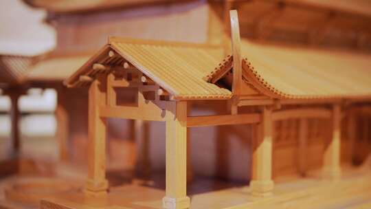 古建筑模型榫卯结构