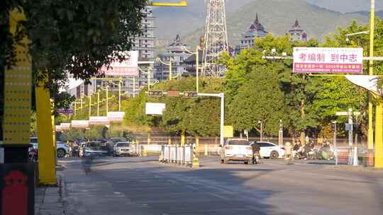 临沧城道路延时04