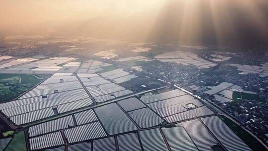 4k航拍云南蔬菜大棚种植基地 7
