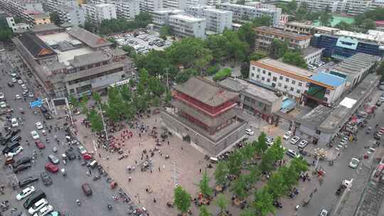 河北邢台航拍邢台大景