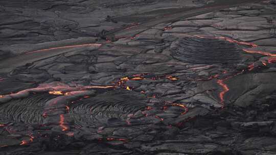 熔岩流，火山，岩浆，火山