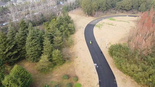 合肥翡翠湖城市实景航拍视频素材模板下载