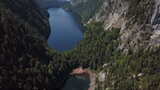 奥地利托普利茨湖的天线高清在线视频素材下载