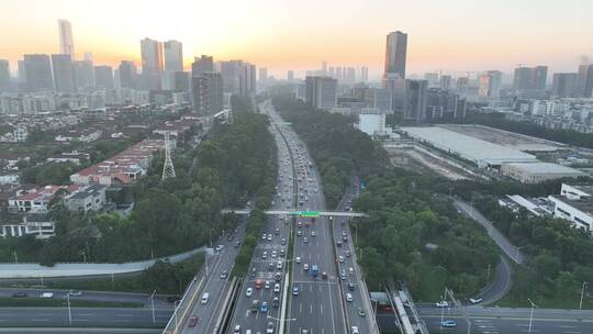 交通 车辆 车流 十字路口 北环大道